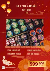 SET 3D 4 BÁNH