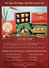 Set Ngũ Sắc Ngàn Lớp Đài Loan 6 cái