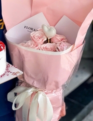 Hoa sáp thơm kèm túi