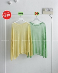 Áo Len Số 63-D TD Gân Cổ Tròn