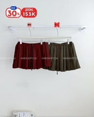 (S30%) Chân Váy Số 177-U Ngắn Xoè Lưng Thun