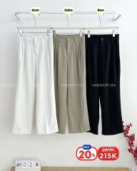 (S20%) Quần Tây Số 2-B 271 Suông 9 Tất
