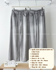 Quần Jean Số 283-B 3397 OS 2 Đai Trơn