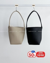 (S50%) Túi Số 7-F 8106 Da Kẹp Nách Kèm Túi 23/21/10