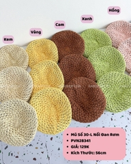 (S30%) Mũ Số 30-L Nồi Đan Rơm