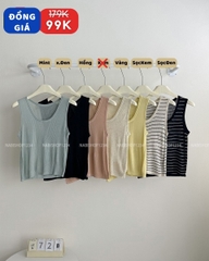 (SC99K) Áo Len Số 72-B 3 Lỗ Len Gân