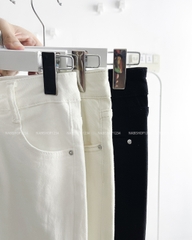 (S20%) Quần Jean Số 112-M 8136 Ống Đứng Trơn