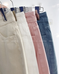 Chân Váy Số 123-D 8155 Ngắn Chữ A Trơn