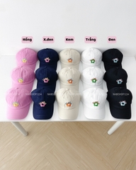 Mũ Số 4-L Lưỡi Trai Kaki Thêu Studio