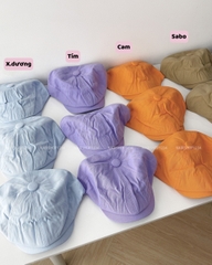 (S19K) Mũ Số 15-L Beret Kaki Trơn