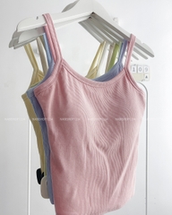 Áo Croptop Số 109-A 9099 2 Dây Thun Gân