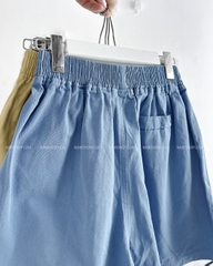 Quần Short Số 73-D 387 Lưng Thun Trơn