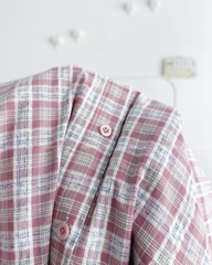 Váy Số 129-D Sơ Mi Caro Oversize