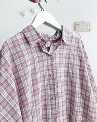 Váy Số 129-D Sơ Mi Caro Oversize