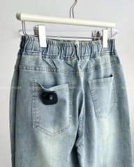 Quần Jean Số 149-U 6005 OS Lưng Chun Dây Rút
