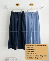Quần Jean Số 152-M 8131 OS Viền Chỉ