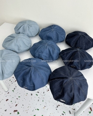 (S19K) Mũ Số 21-L Nồi Denim Tag