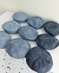 (S19K) Mũ Số 23-L Nồi Denim Thêu Summx