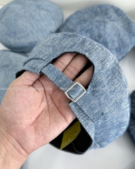 (S19K) Mũ Số 23-L Nồi Denim Thêu Summx
