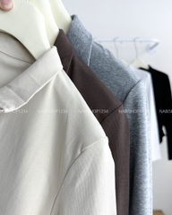 Áo Thun Số 24-A Polo Khoá Chữ