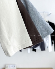 Áo Thun Số 24-A Polo Khoá Chữ