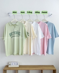 Áo Thun Số 25-A PoLo Oversize VETERIE