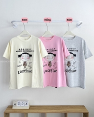 Áo Thun Số 30-A Cô Gái LUCKY