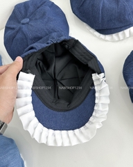 Mũ Số 32-L Beret Viền Ren