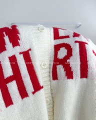 Áo Khoác Số 171-C Cardigan Chữ