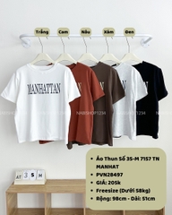 Áo Thun Số 35-M 7157 TN MANHAT