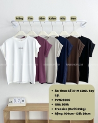 Áo Thun Số 37-M COOL Tay Lật
