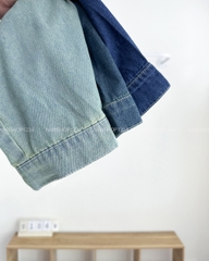 Áo Sơ Mi Số 184-D TD Lửng Denim