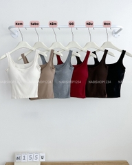 Áo Croptop Số 155-U 1080 Bra Thun Gân