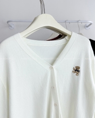 Áo Khoác Số 195-U Cardigan Thêu Gấu