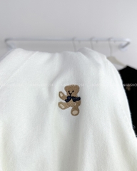 Áo Khoác Số 195-U Cardigan Thêu Gấu