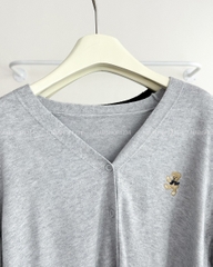 Áo Khoác Số 195-U Cardigan Thêu Gấu