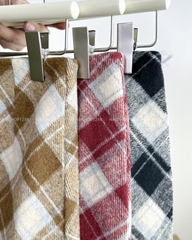 (S50%) Chân Váy Số 181-B Ngắn Dạ Caro