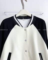 Áo Khoác Số 210-M Bomber Chữ Lưng Rest