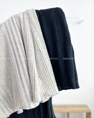 (S50%) Váy Số 134-U 2 Dây Gân Kèm Cardigan