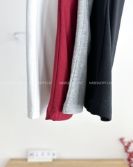 Áo Croptop Số 189-D 3190 Tay Hến Cổ V
