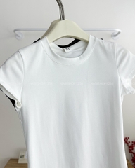 Áo Thun Số 99-D 2975 Babytee Trơn Cổ Tròn