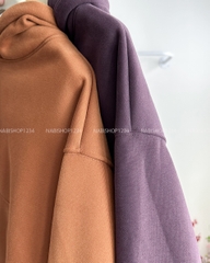 Áo Khoác Số 251-D Hoodie Zip Lửng Thêu Ngựa