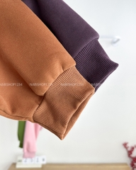 Áo Khoác Số 251-D Hoodie Zip Lửng Thêu Ngựa