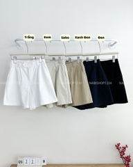Quần Short Số 118-B 1211 Kaki Đai Nút
