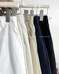 Quần Short Số 118-B 1211 Kaki Đai Nút