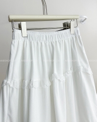 Chân Váy Số 202-D 1207 Dài Nhung 3 Tầng