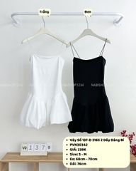 Váy Số 137-D 3165 2 Dây Dáng Bí