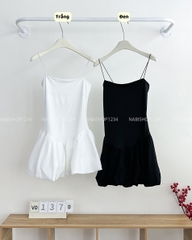 Váy Số 137-D 3165 2 Dây Dáng Bí