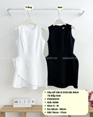 Váy Số 138-D 3129 Sát Nách Tà Đắp Xoè