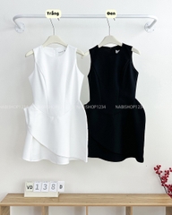 Váy Số 138-D 3129 Sát Nách Tà Đắp Xoè